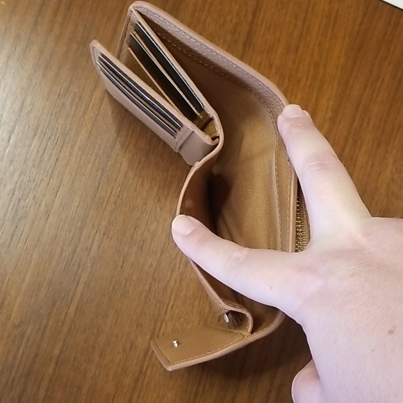 💕LANCASTER PARIS💕 Alena Leather Foldover Wallet - Picture 12 of 15